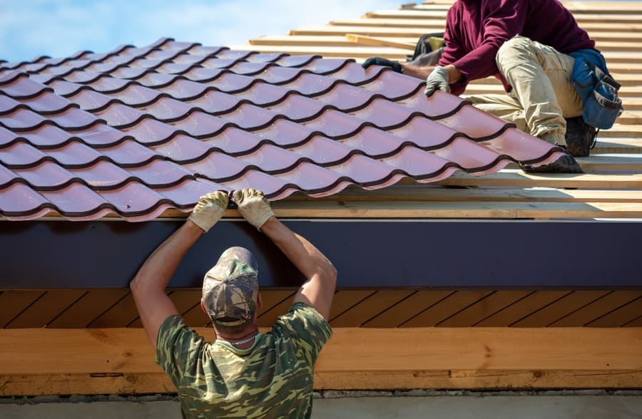 Instalación de tejado